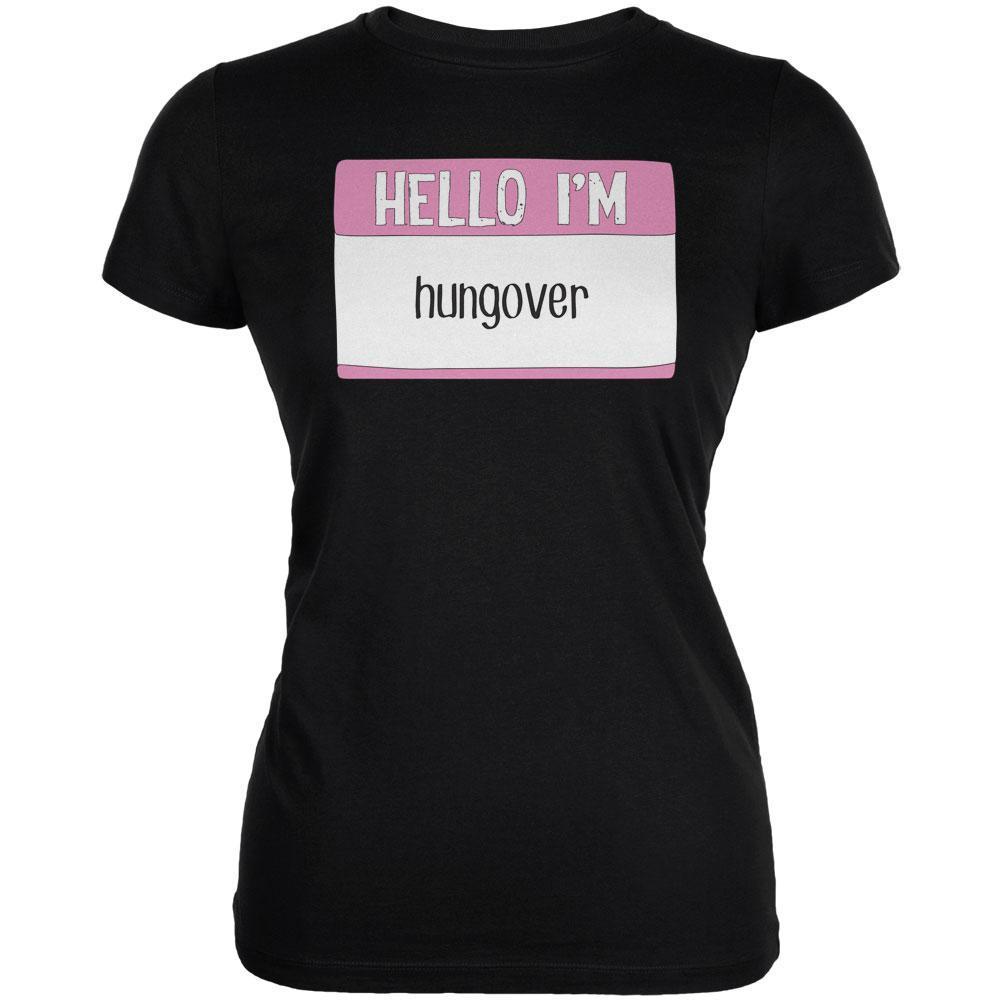 Halloween Hello I'm Hungover Juniors Soft T Shirt