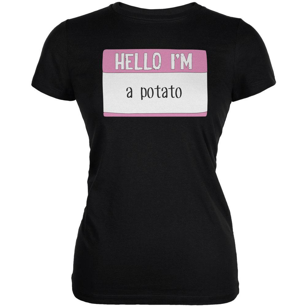 Halloween Hello I'm a Potato Juniors Soft T Shirt