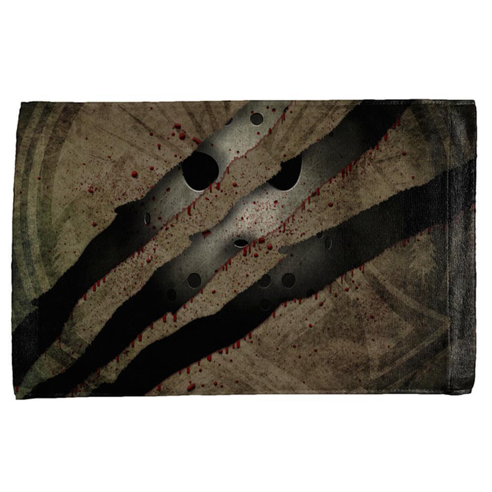Halloween Horror Movie Mask Slasher Attack All Over Hand Towel