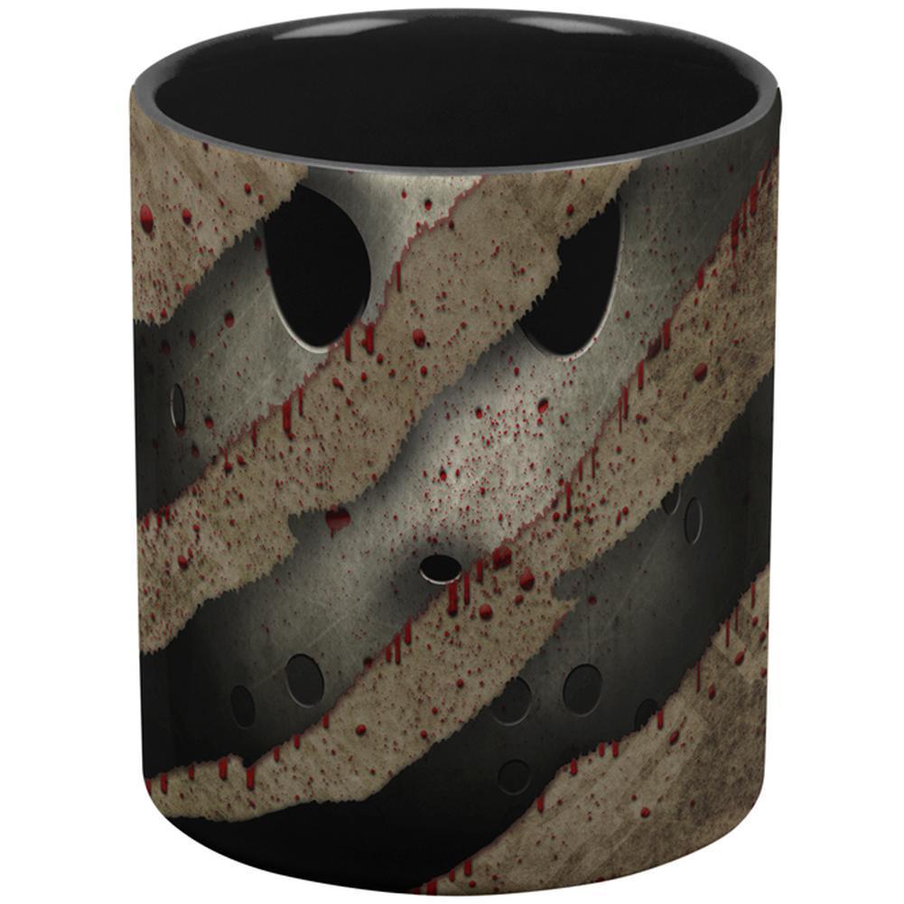 Halloween Horror Movie Mask Slasher Attack All Over Coffee Mug