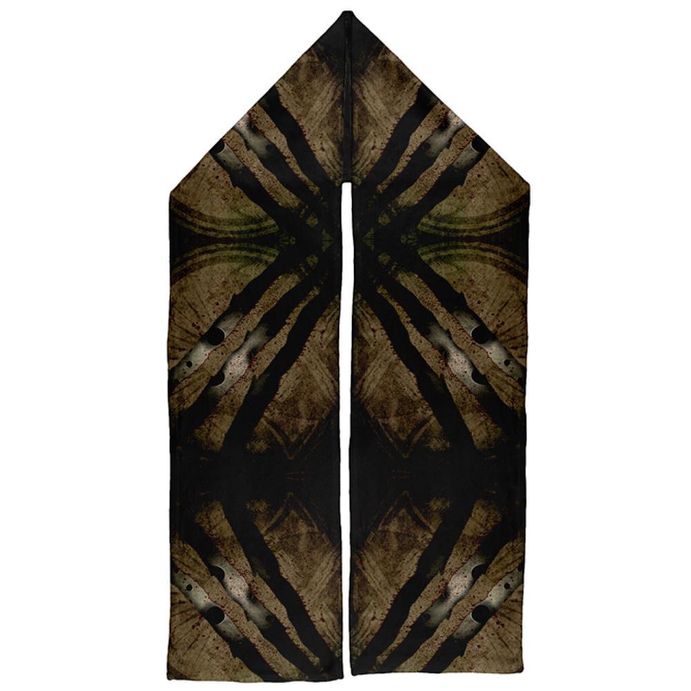 Halloween Horror Movie Mask Slasher Attack Warm Fleece Scarf