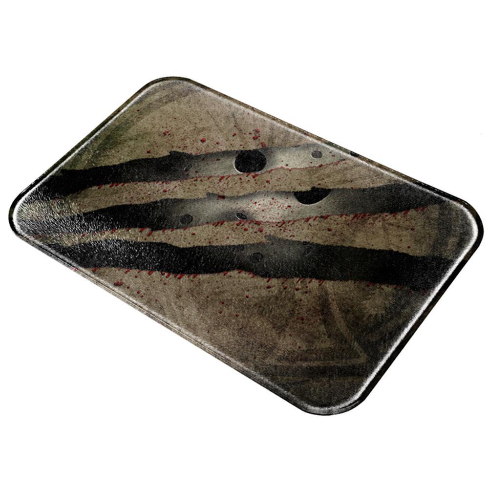 Halloween Horror Movie Mask Slasher Attack All Over Glass Cutting Board