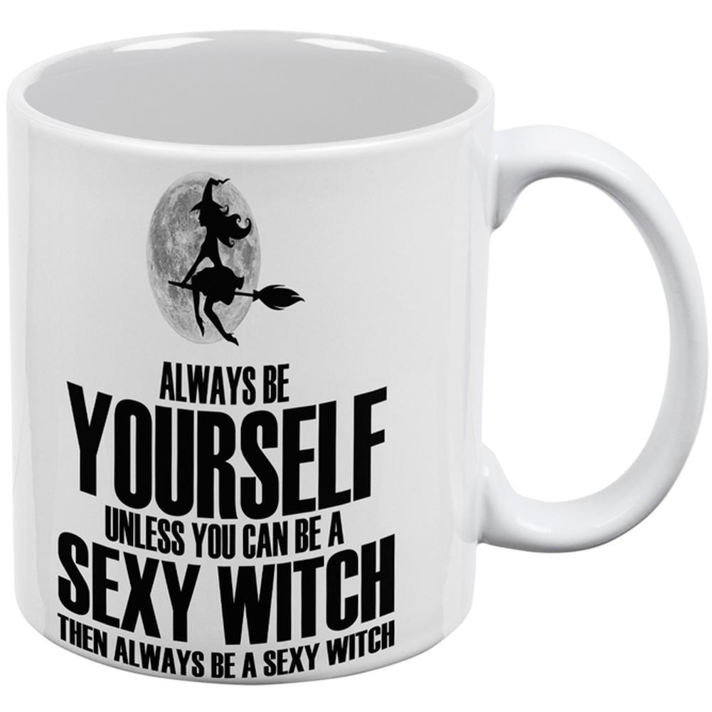 Always Be Yourself Sexy Witch All Over Coffee Mug