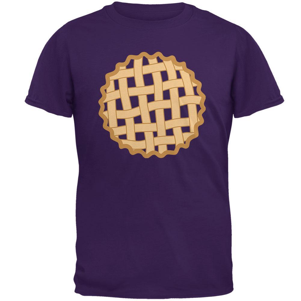 Halloween Lattice Pie Costume Grape Mens T Shirt
