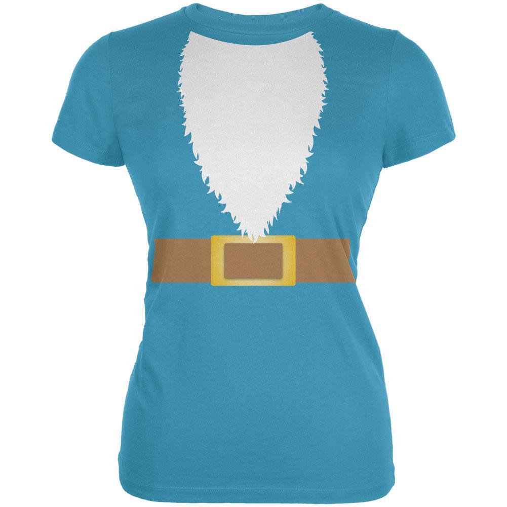 Halloween Lawn Gnome Costume Juniors Soft T Shirt