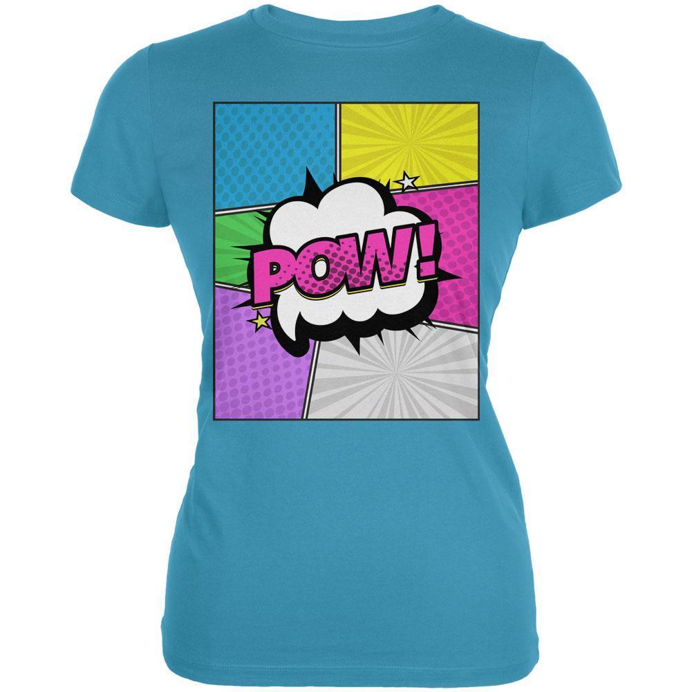 Halloween Pop Art Costume Juniors Soft T Shirt