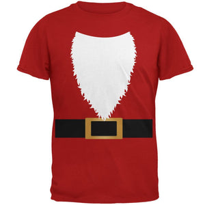 Halloween Santa Claus Costume Mens Soft T Shirt