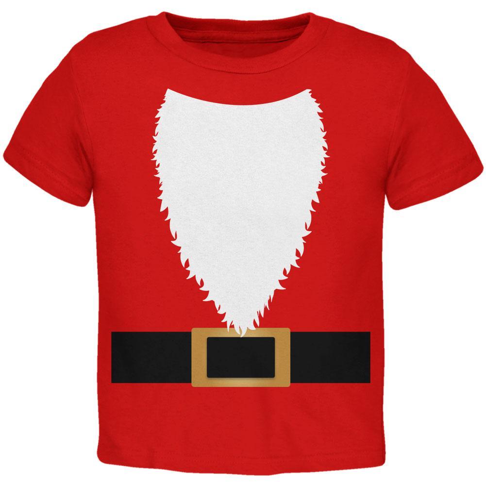Halloween Santa Claus Costume Toddler T Shirt