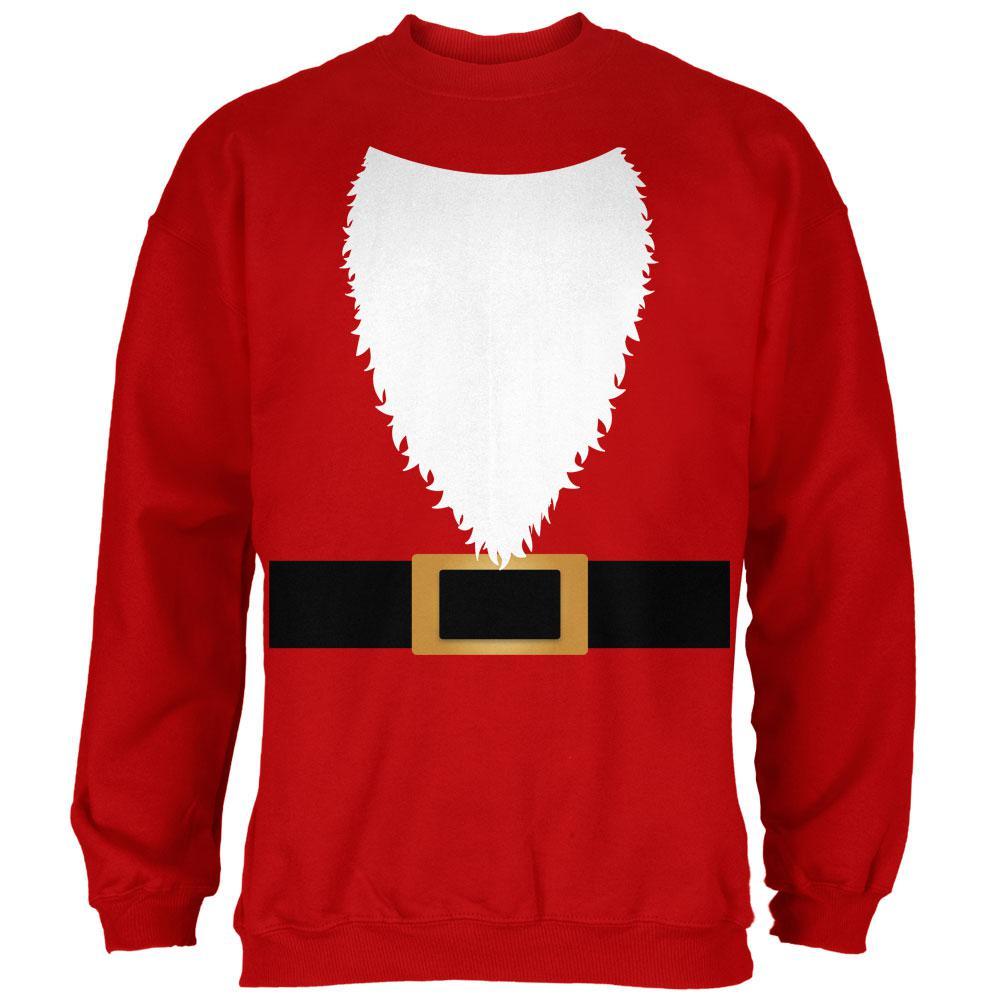 Halloween Santa Claus Costume Mens Sweatshirt