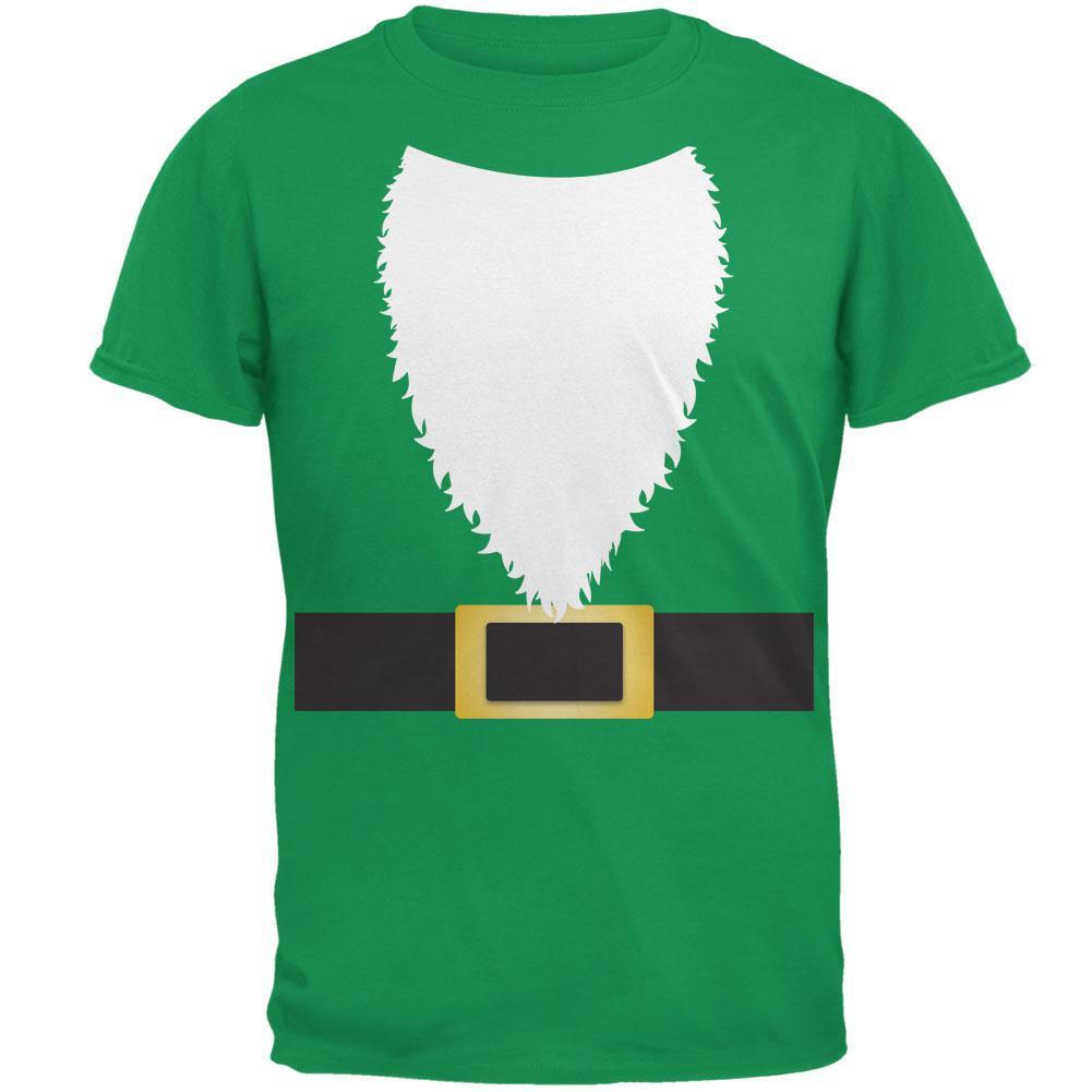 Halloween Lawn Gnome Costume Green Mens T Shirt