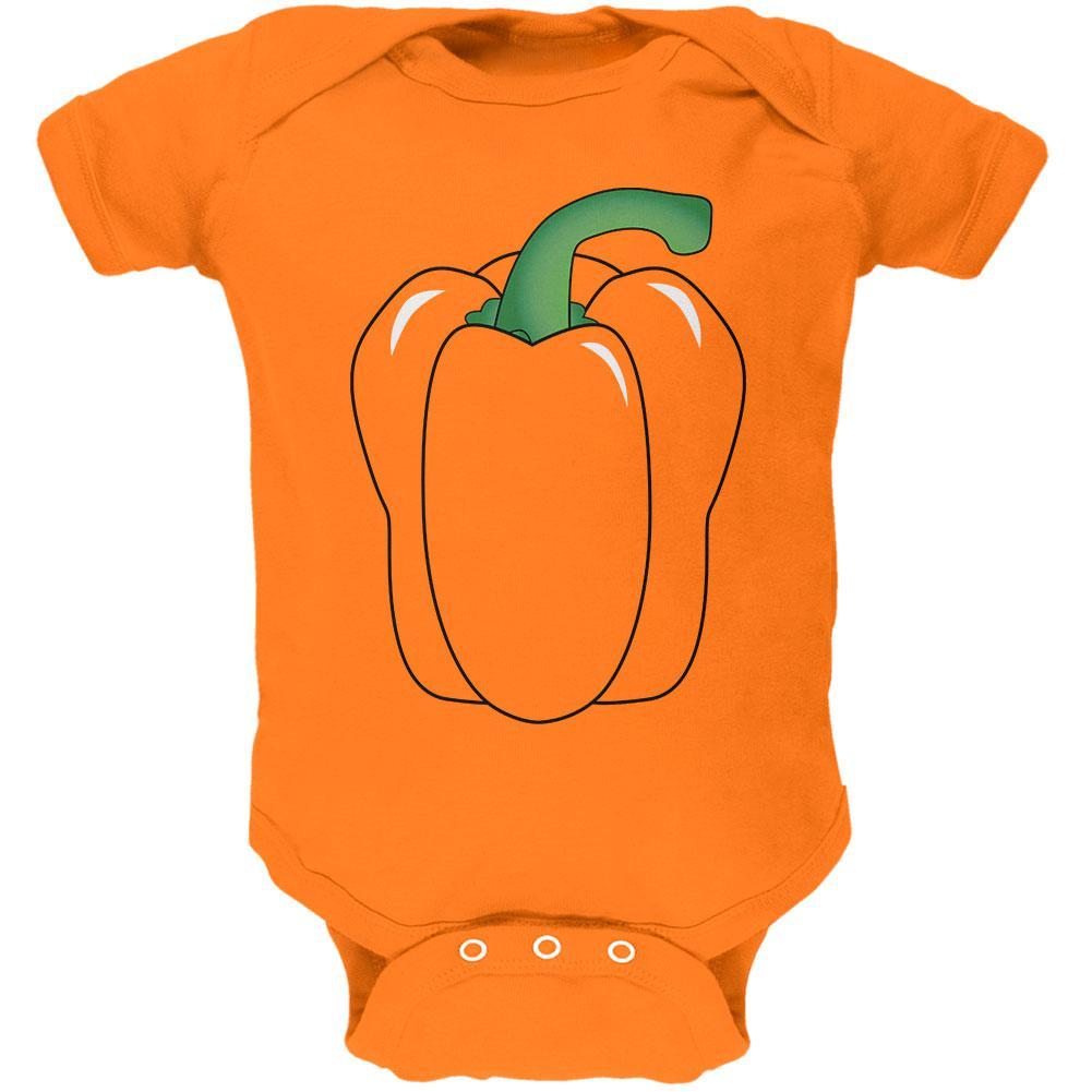 Halloween Fruit Vegetable Bell Pepper Costume Soft Baby One Piece
