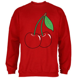 Halloween Fruit Cherry Costume Mens Sweatshirt
