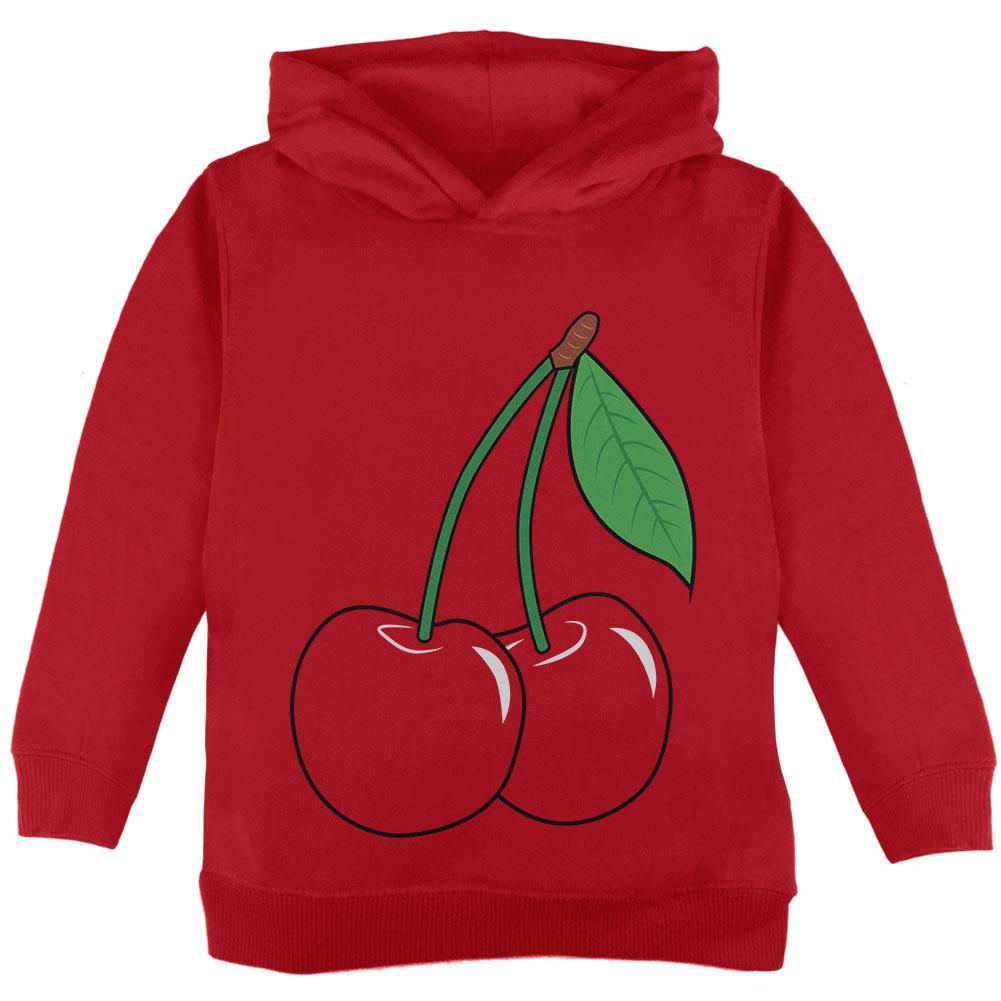 Halloween Fruit Cherry Costume Toddler Hoodie