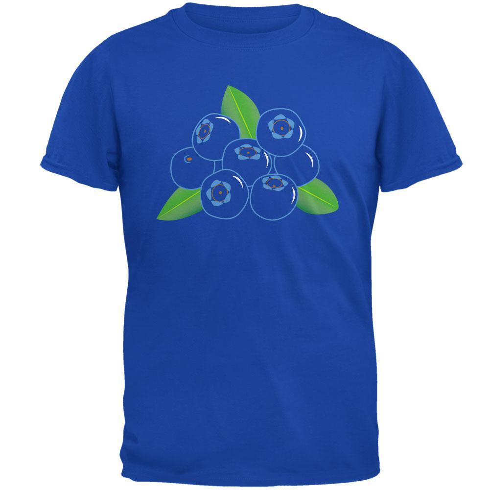 Halloween Fruit Blueberry Costume Mens Soft T Shirt