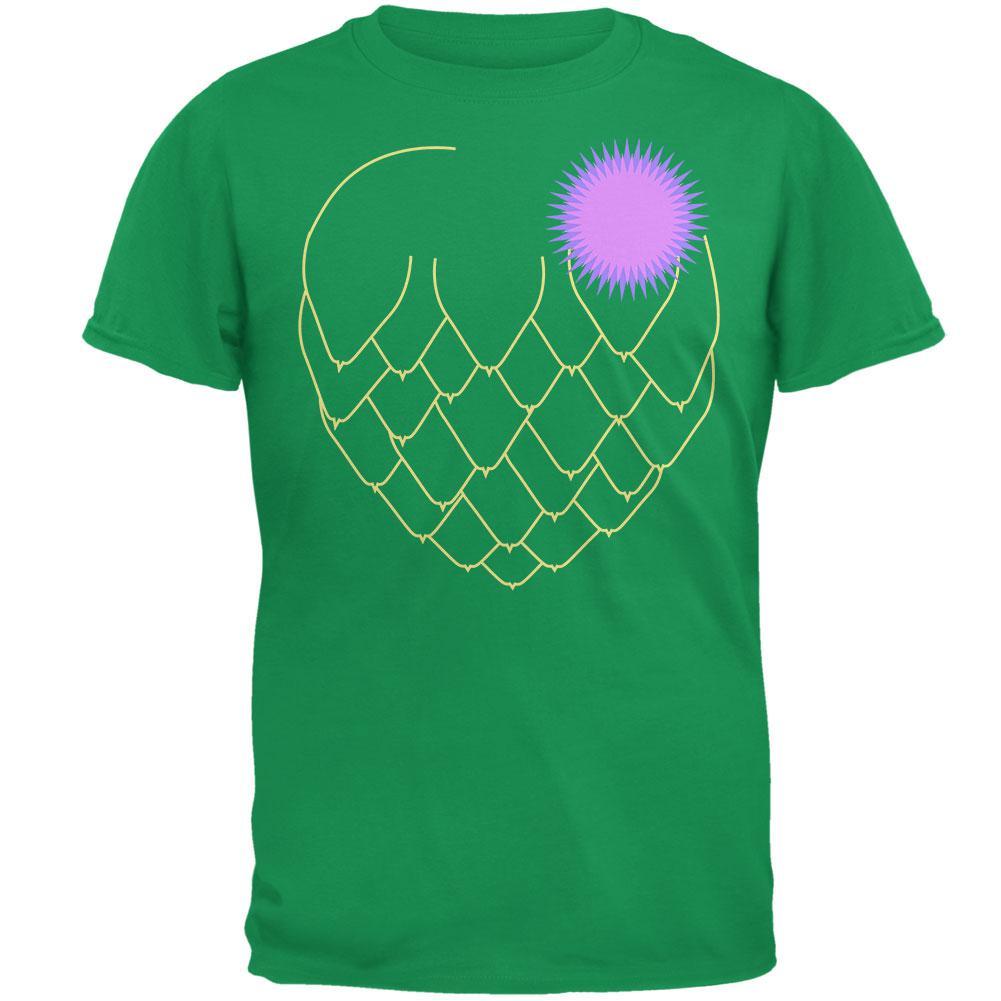 Halloween Vegetable Artichoke Costume Mens T Shirt