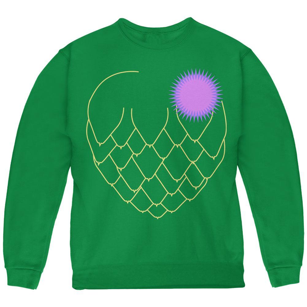 Halloween Vegetable Artichoke Costume Youth Sweatshirt