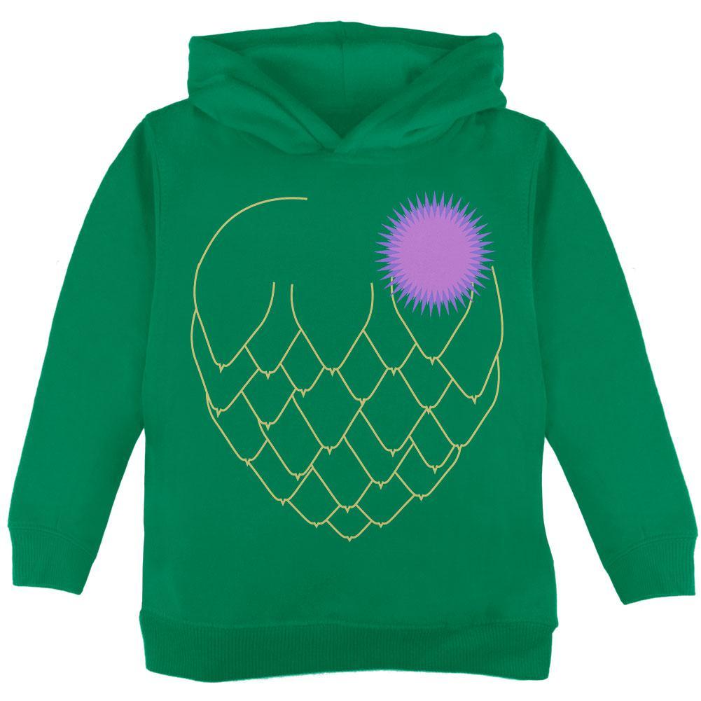Halloween Vegetable Artichoke Costume Toddler Hoodie