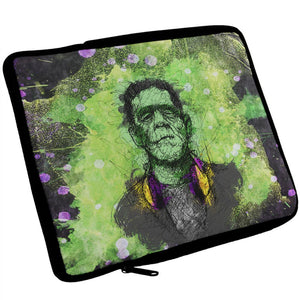 Halloween Frankenstein Raver Horror Movie Monster iPad Tablet Sleeve