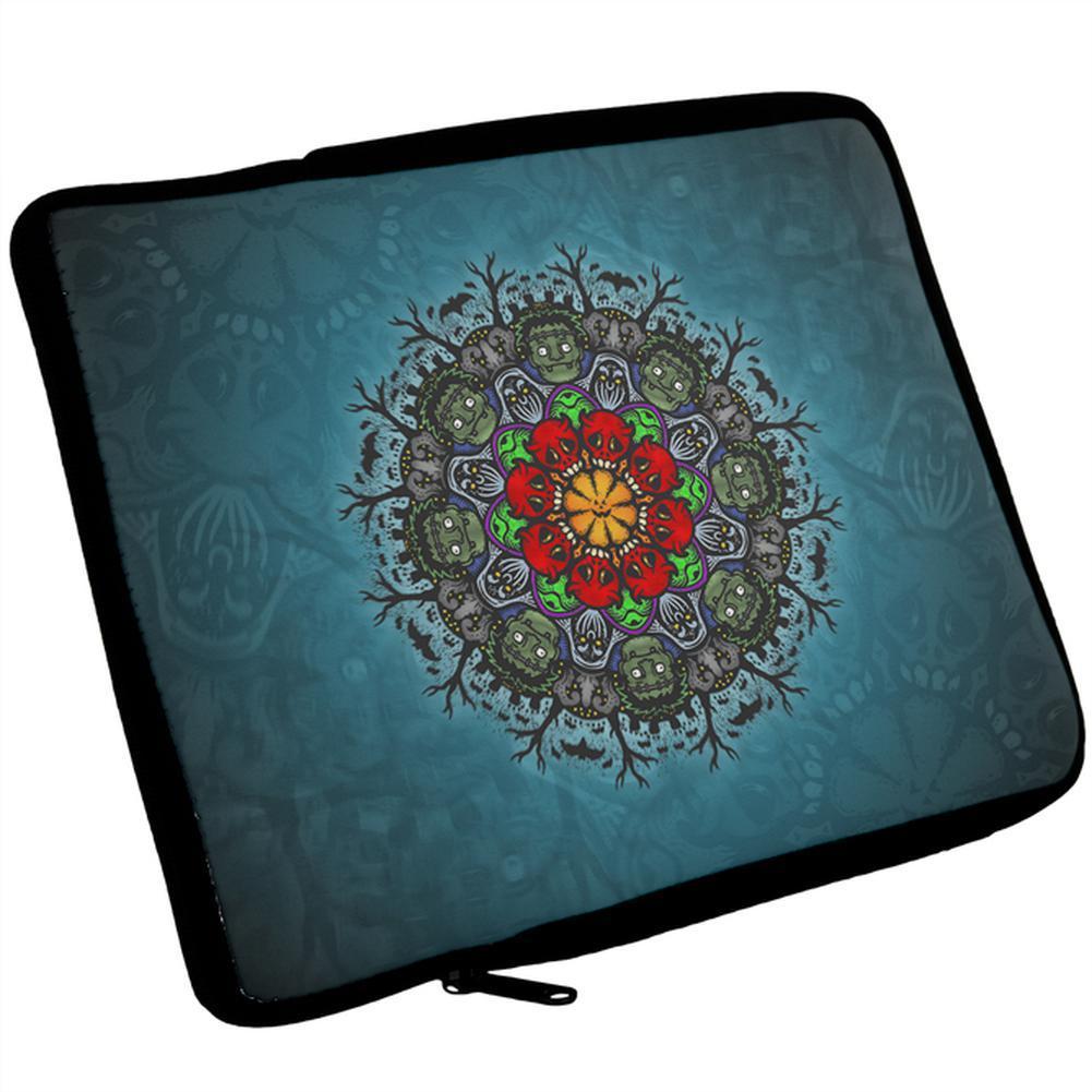 Halloween Classic Movie Monster Mandala iPad Tablet Sleeve