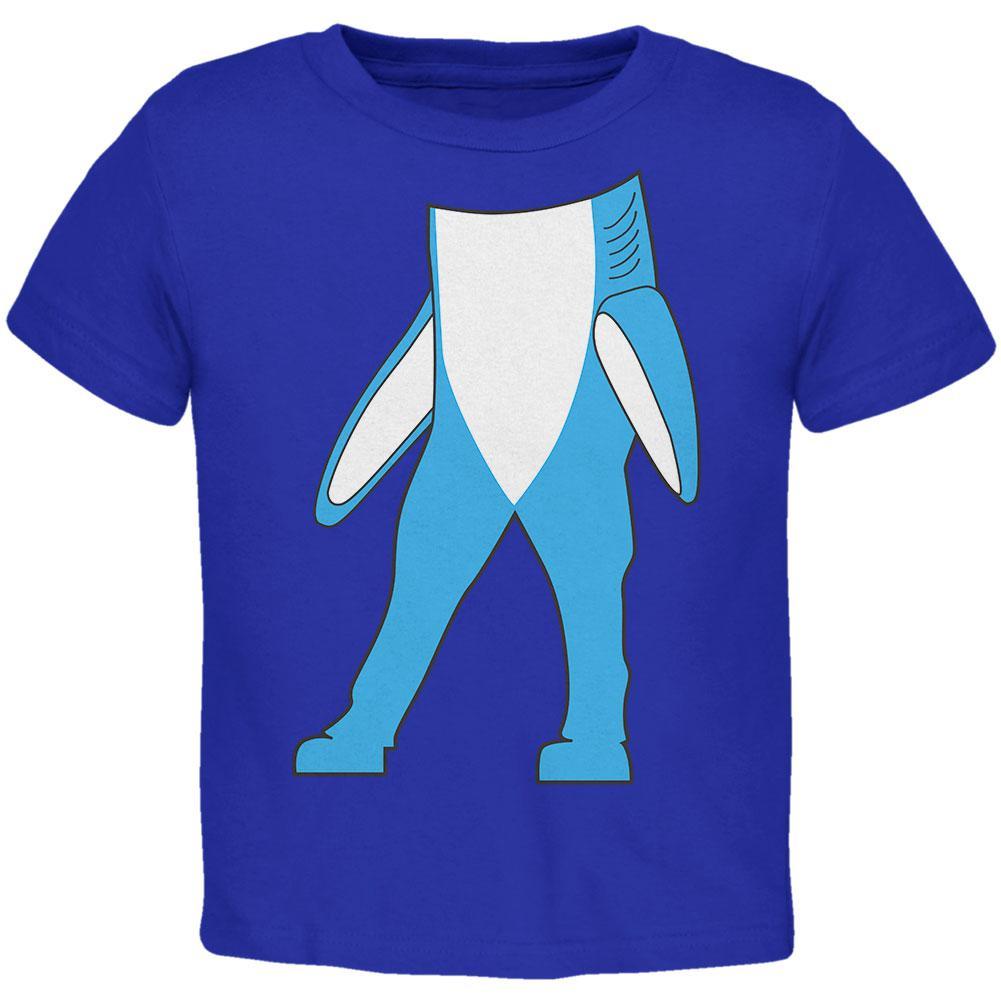 Halloween Left Shark Body Costume Toddler T Shirt