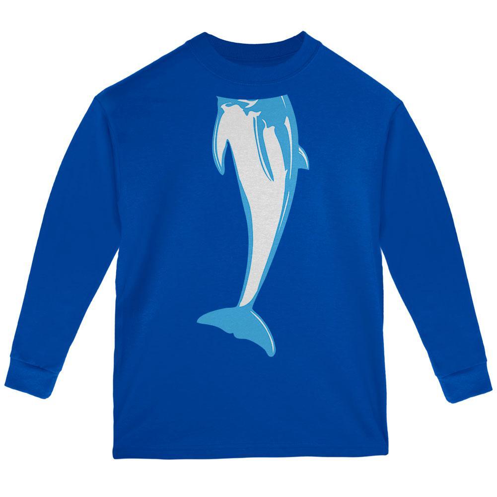 Halloween Dolphin Body Costume Youth Long Sleeve T Shirt