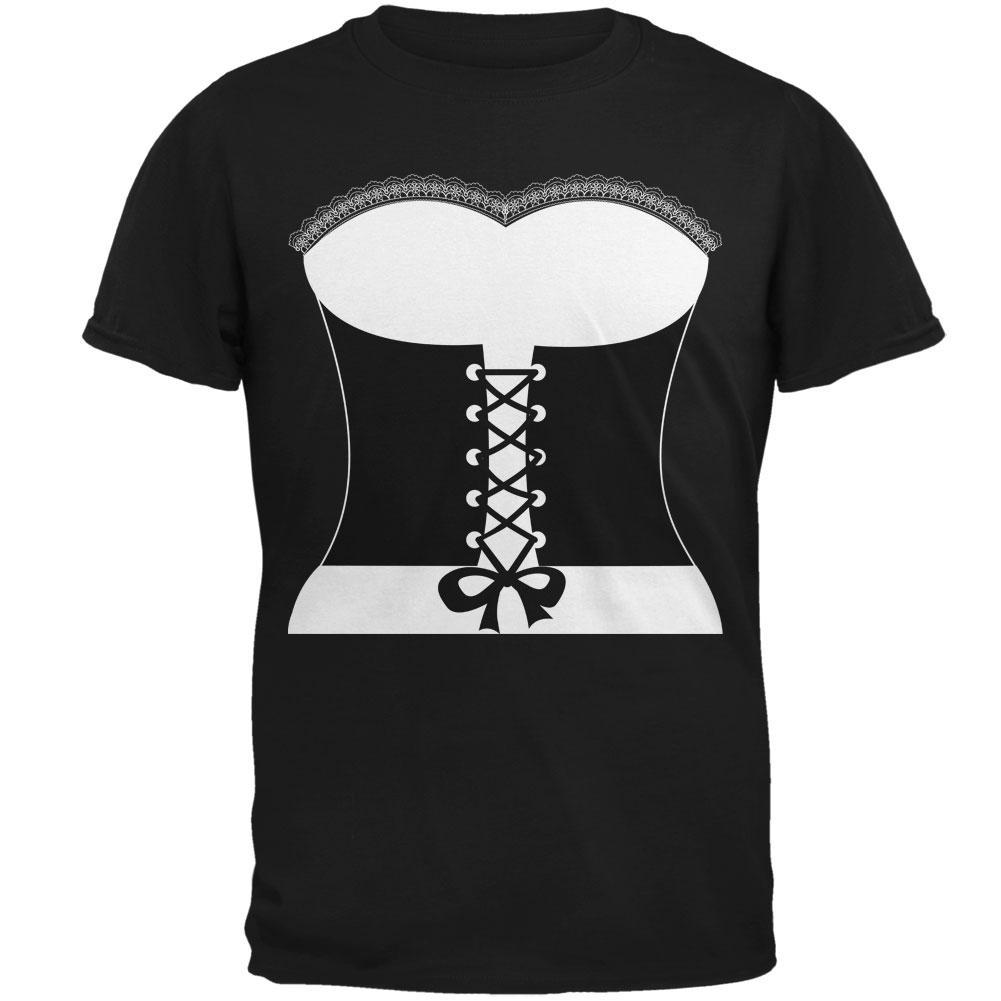 Halloween French Maid Costume Mens T Shirt