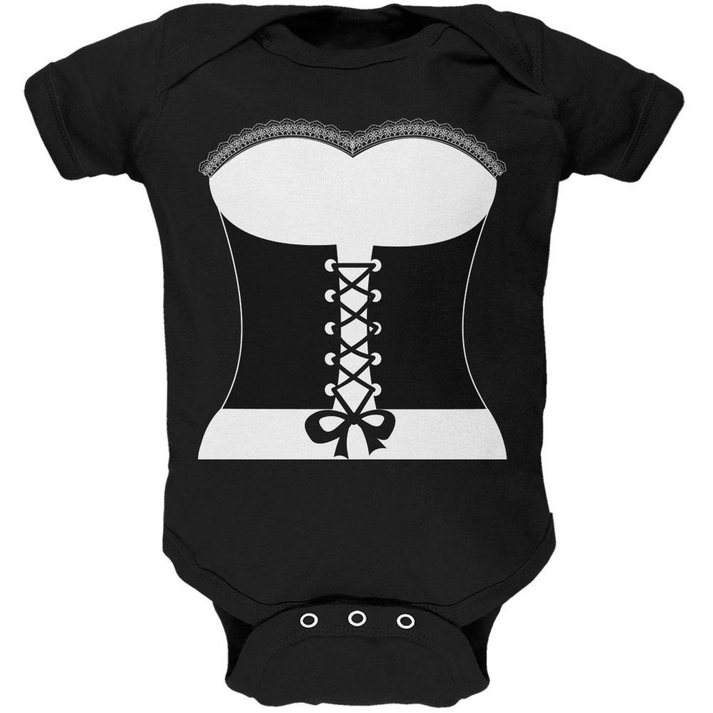 Halloween French Maid Costume Soft Baby One Piece