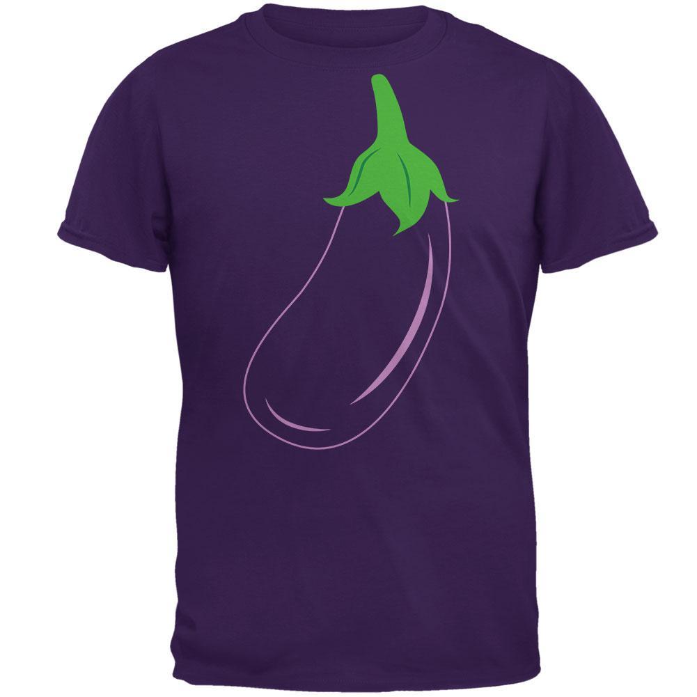 Halloween Vegetable Eggplant Costume Mens T Shirt