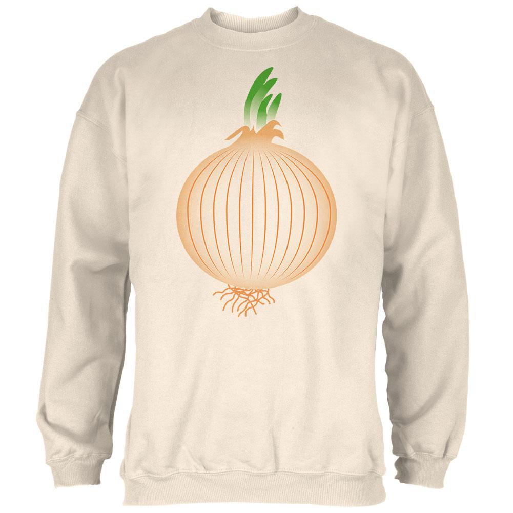 Halloween Vegetable Yellow Onion Costume Mens Sweatshirt