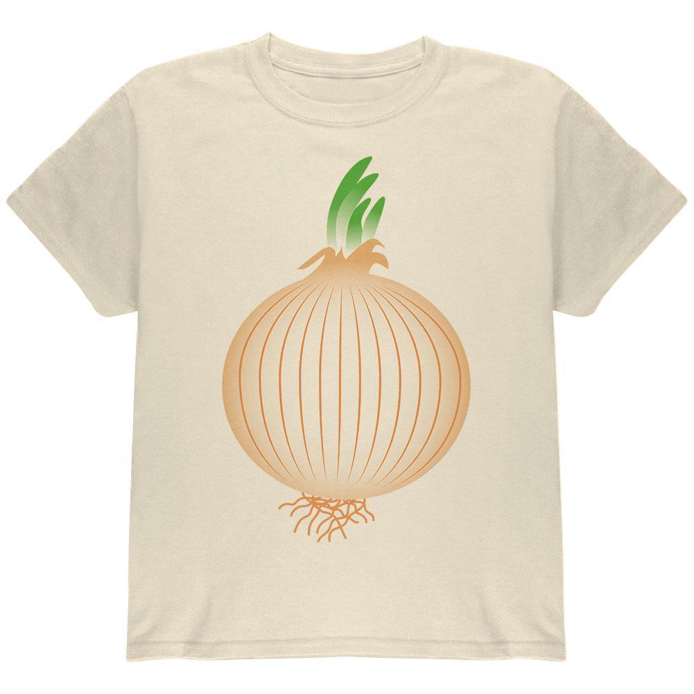 Halloween Vegetable Yellow Onion Costume Youth T Shirt