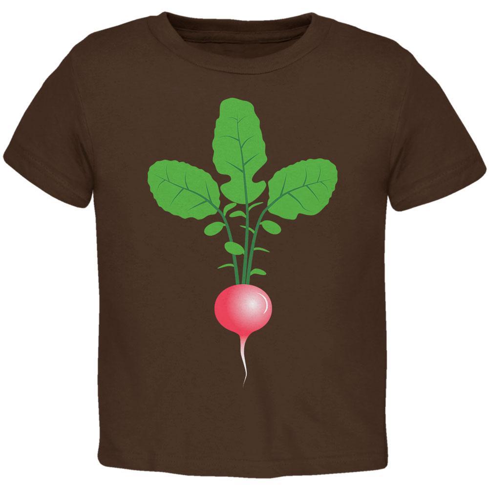 Halloween Vegetable Radish Costume Toddler T Shirt