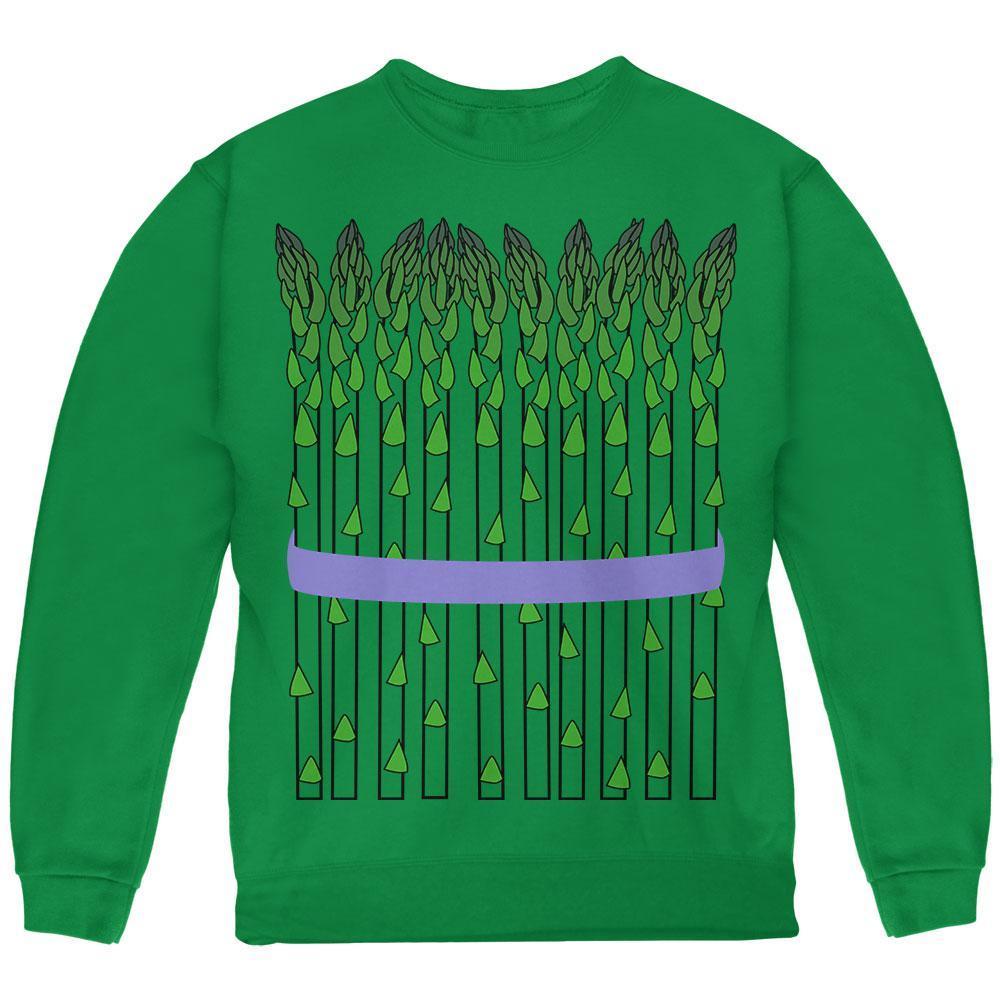 Halloween Vegetable Asparagus Costume Youth Sweatshirt