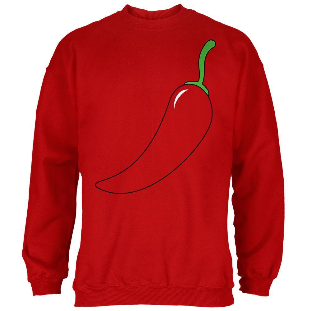 Halloween Chili Pepper Costume of Cinco de Mayo Mens Sweatshirt