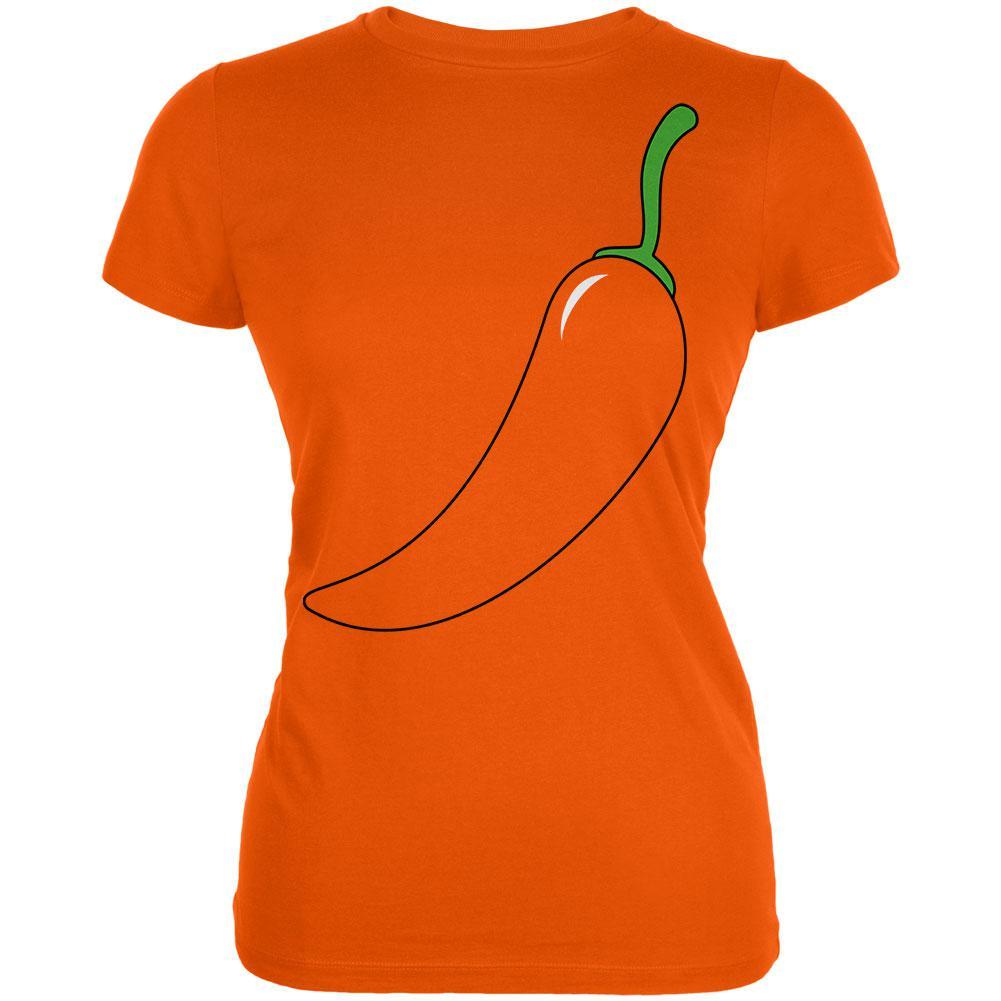 Halloween Chili Pepper Costume of Cinco de Mayo Juniors Soft T Shirt