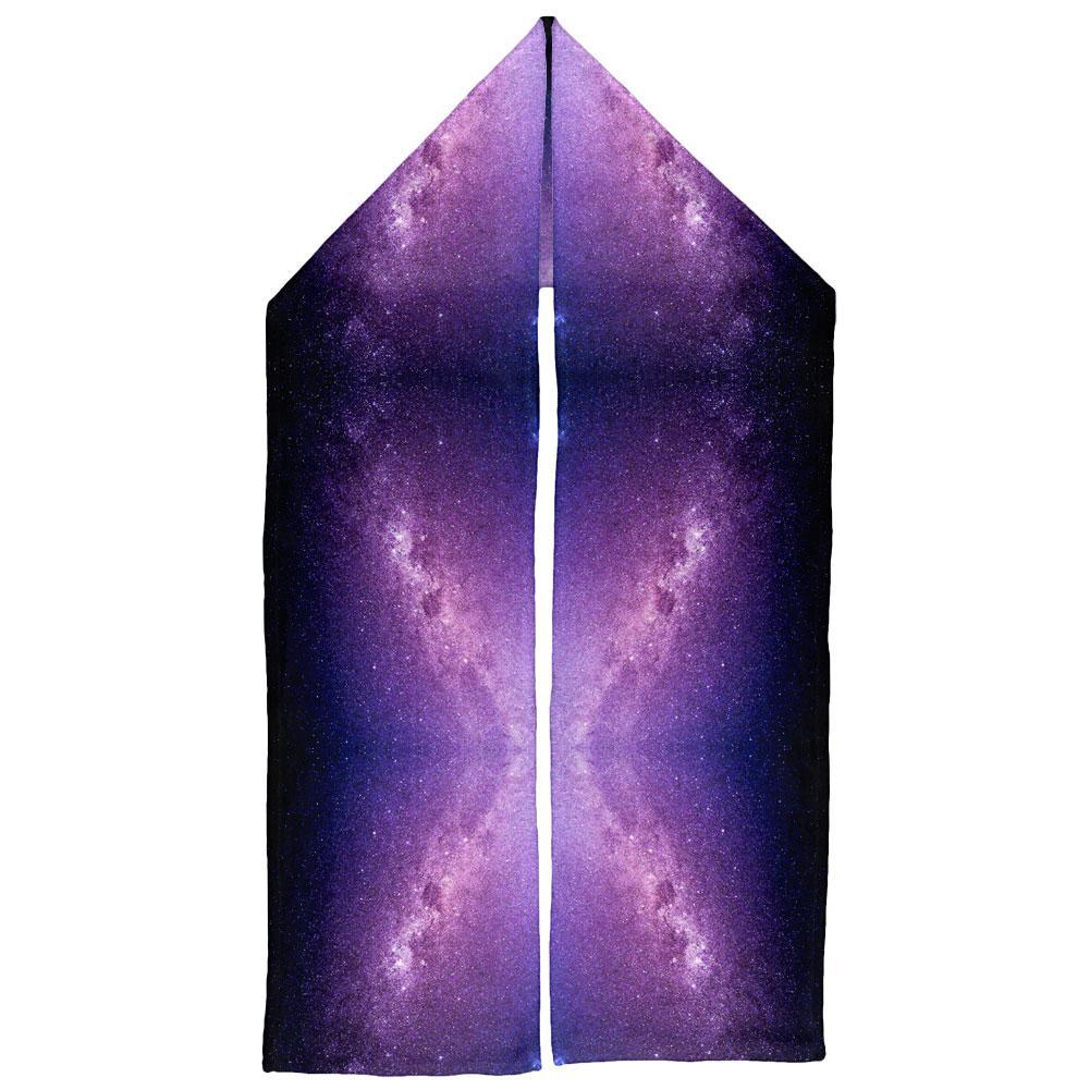 Halloween Galaxy Space Stars Warm Fleece Scarf