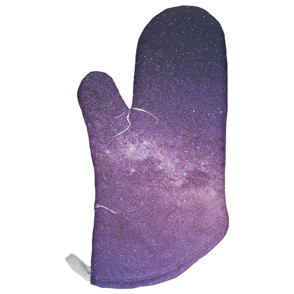 Halloween Galaxy Space Stars All Over Oven Mitt