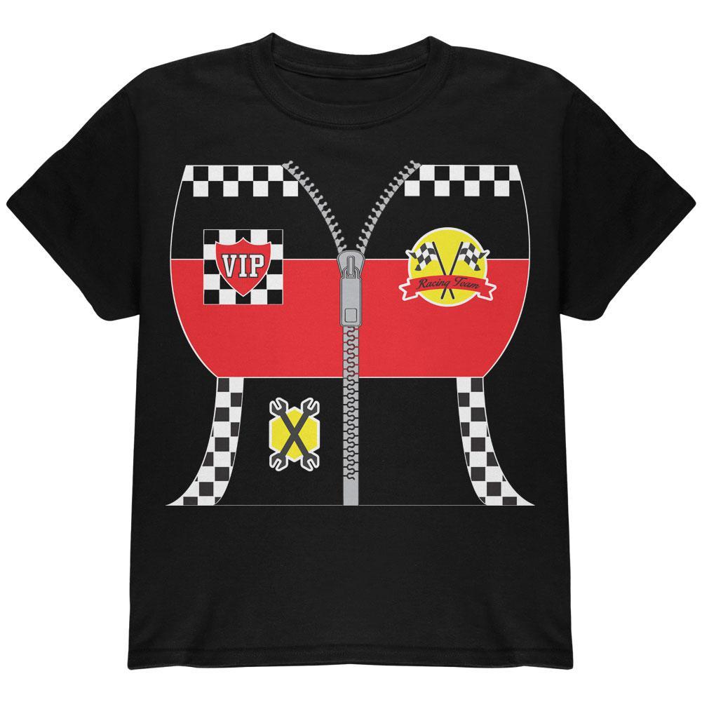 Halloween Hot Rod Costume Racing Youth T Shirt