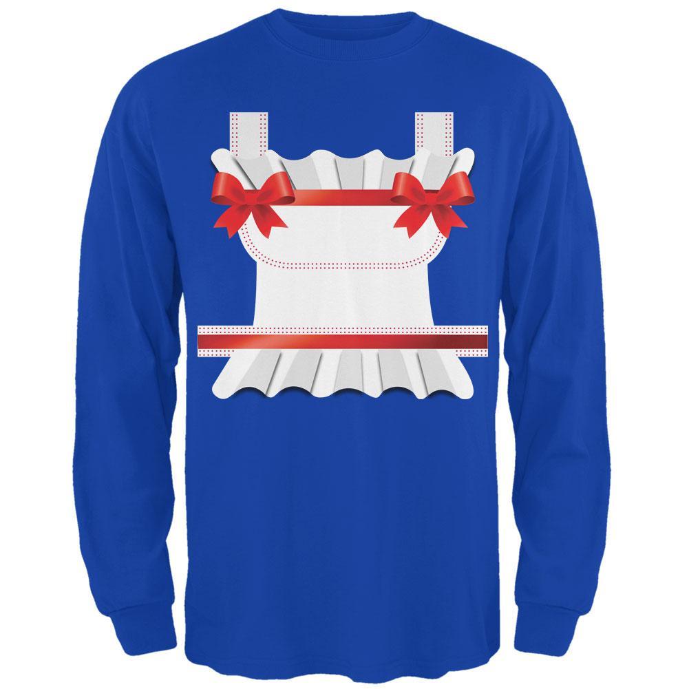 Halloween Rag Doll Costume Mens Long Sleeve T Shirt