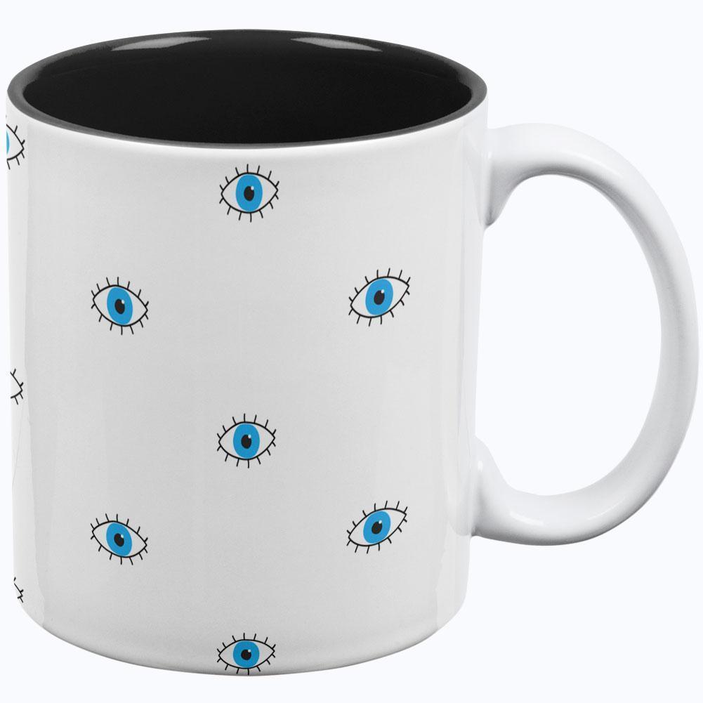Halloween Eyes I'm Watching You All Over Coffee Mug