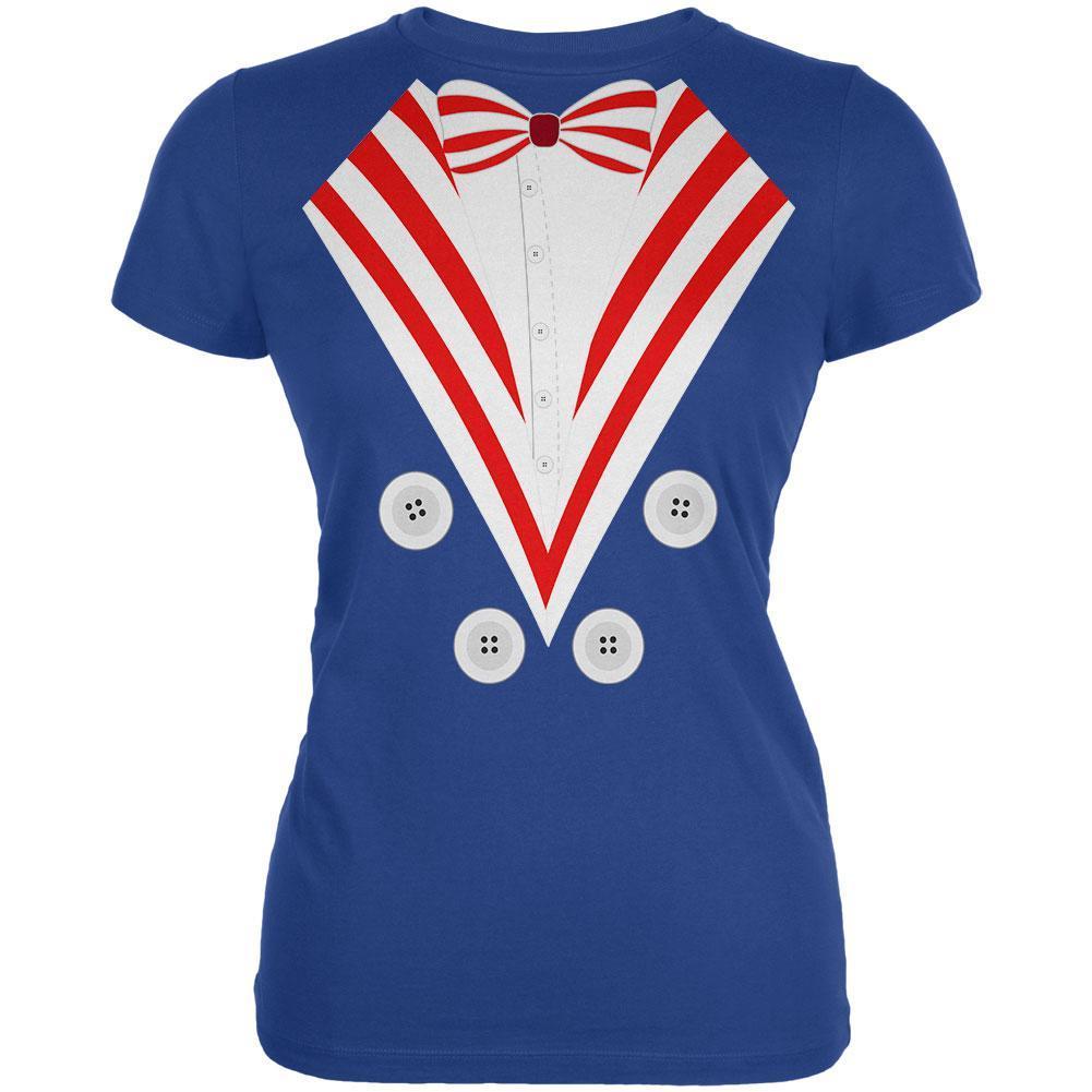 Halloween Uncle Sam Costume Juniors Soft T Shirt