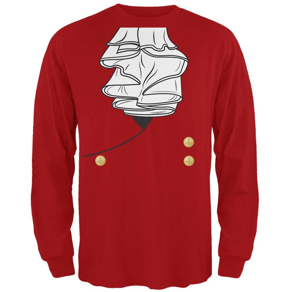 Halloween Vampire Costume Male Mens Long Sleeve T Shirt
