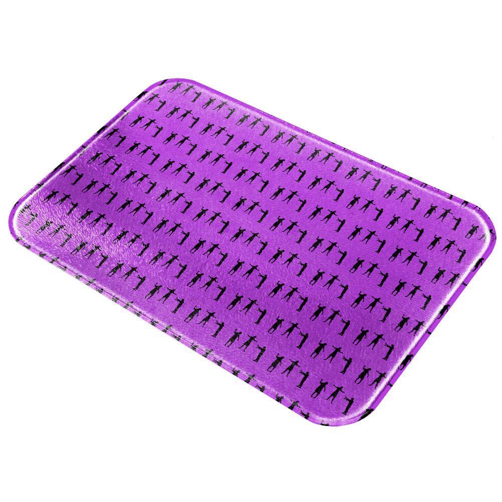 Halloween Zombie Girl Walker Pattern All Over Glass Cutting Board