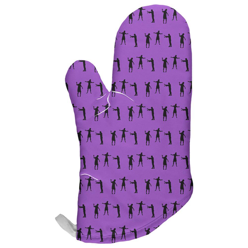 Halloween Zombie Girl Walker Pattern All Over Oven Mitt
