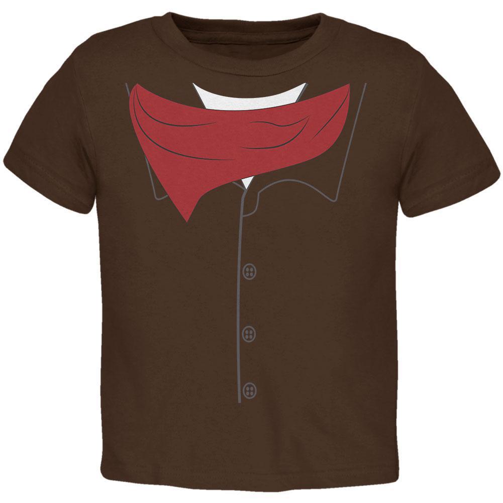 Halloween Cowboy Gunslinger Costume Toddler T Shirt