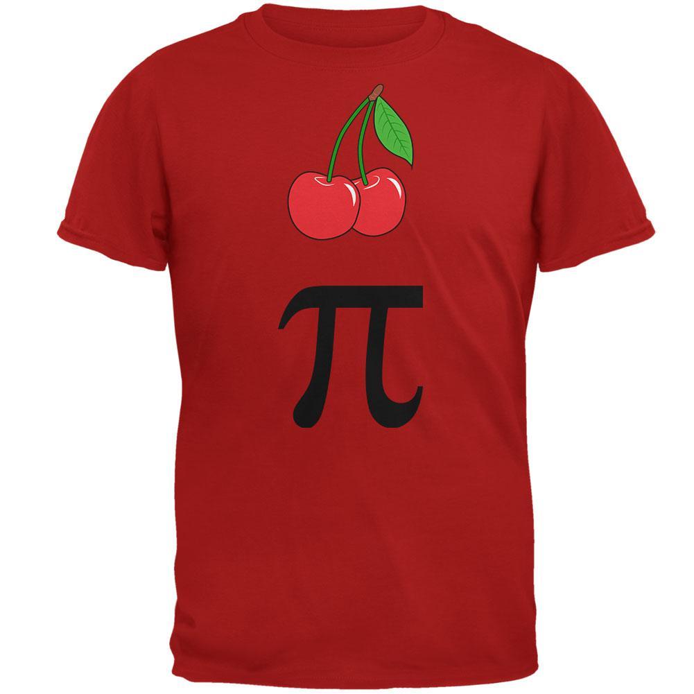 Halloween Math Pi Costume Cherry Day Mens Soft T Shirt