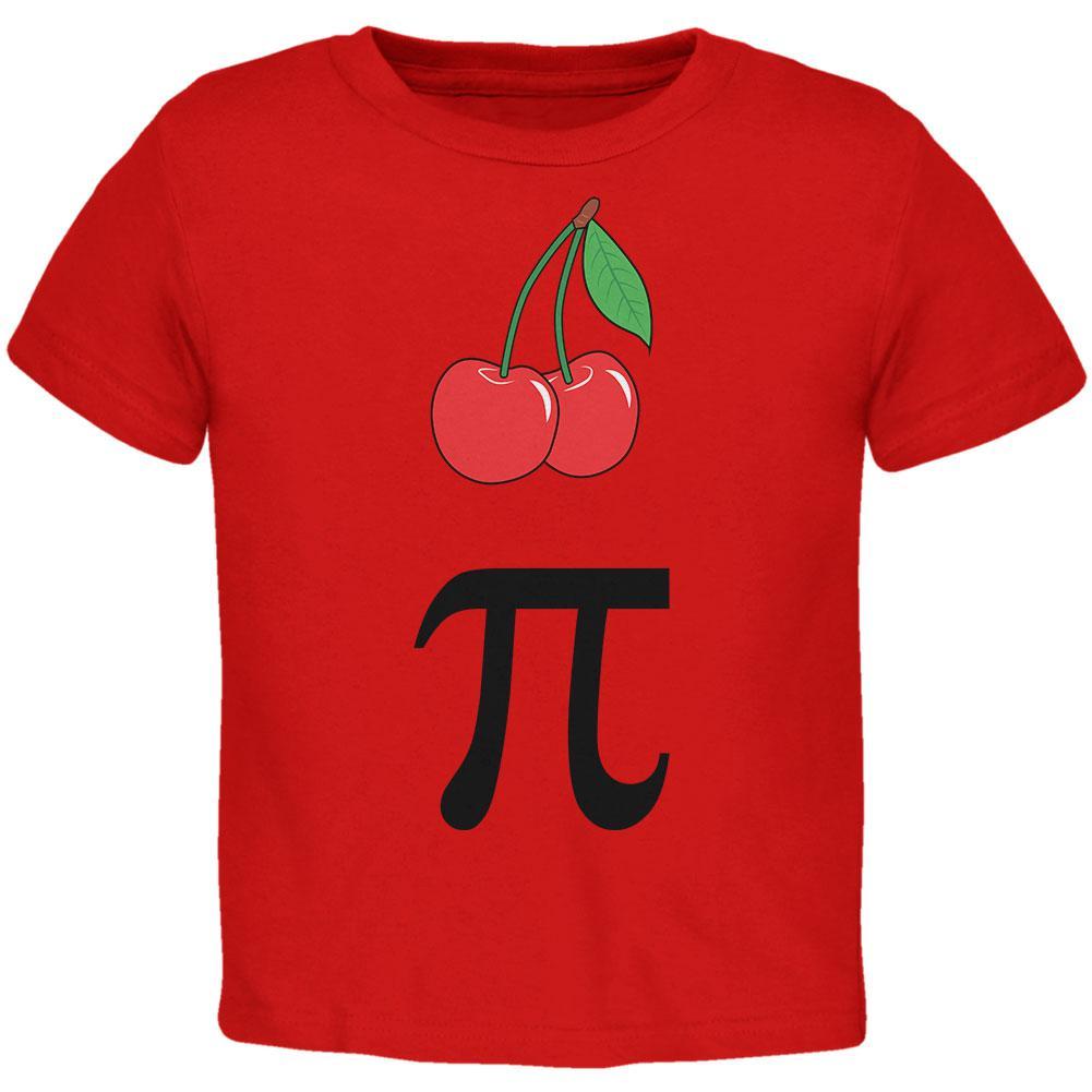 Halloween Math Pi Costume Cherry Day Toddler T Shirt