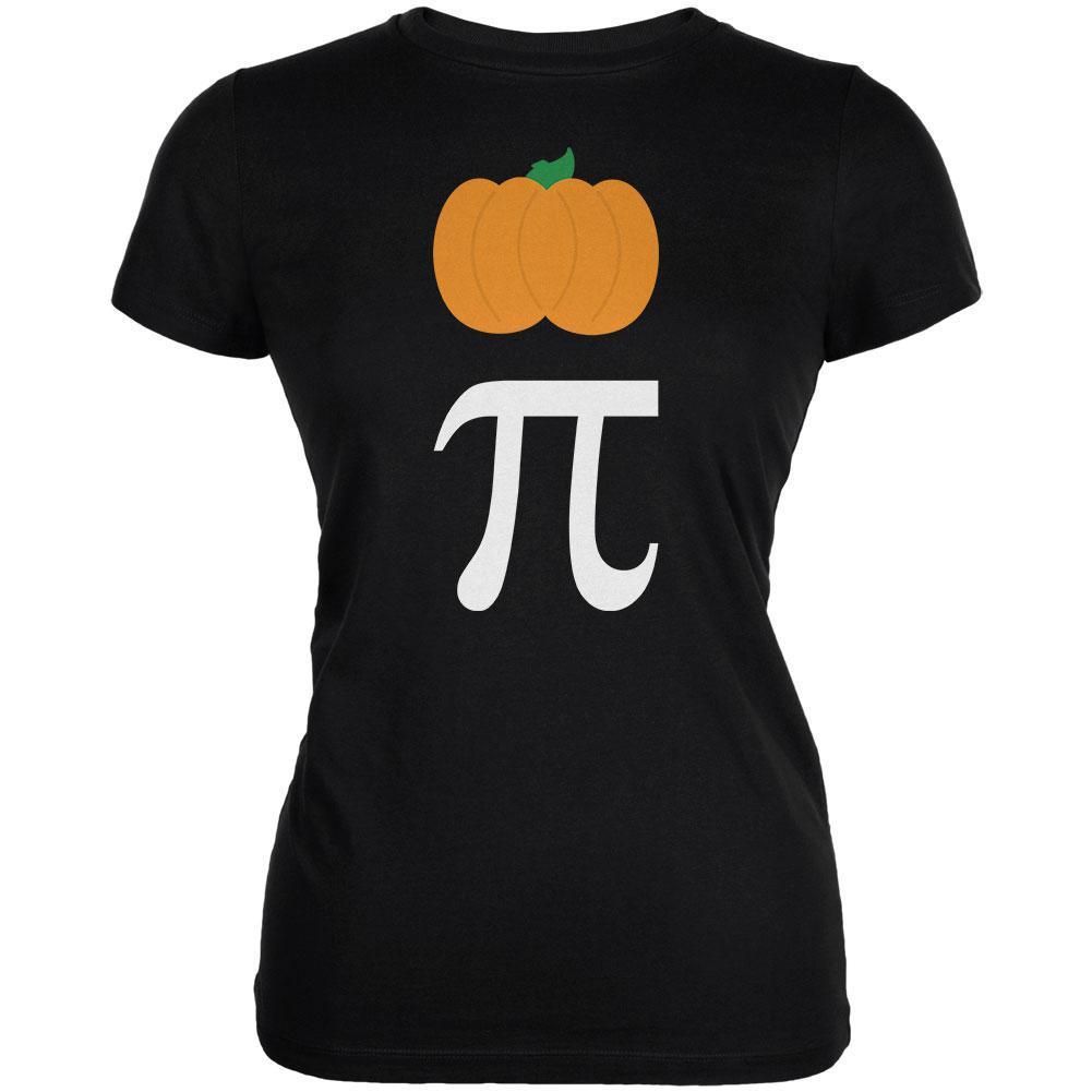 Halloween Math Pi Costume Pumpkin Day Juniors Soft T Shirt