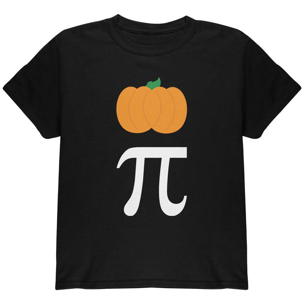 Halloween Math Pi Costume Pumpkin Day Youth T Shirt