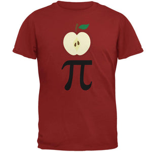 Halloween Math Pi Costume Apple Day Mens T Shirt