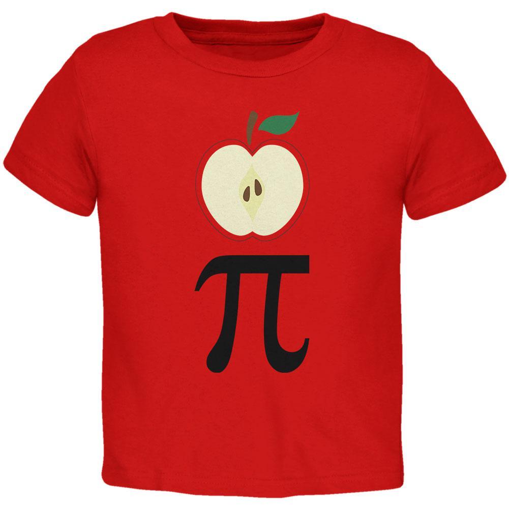 Halloween Math Pi Costume Apple Day Toddler T Shirt